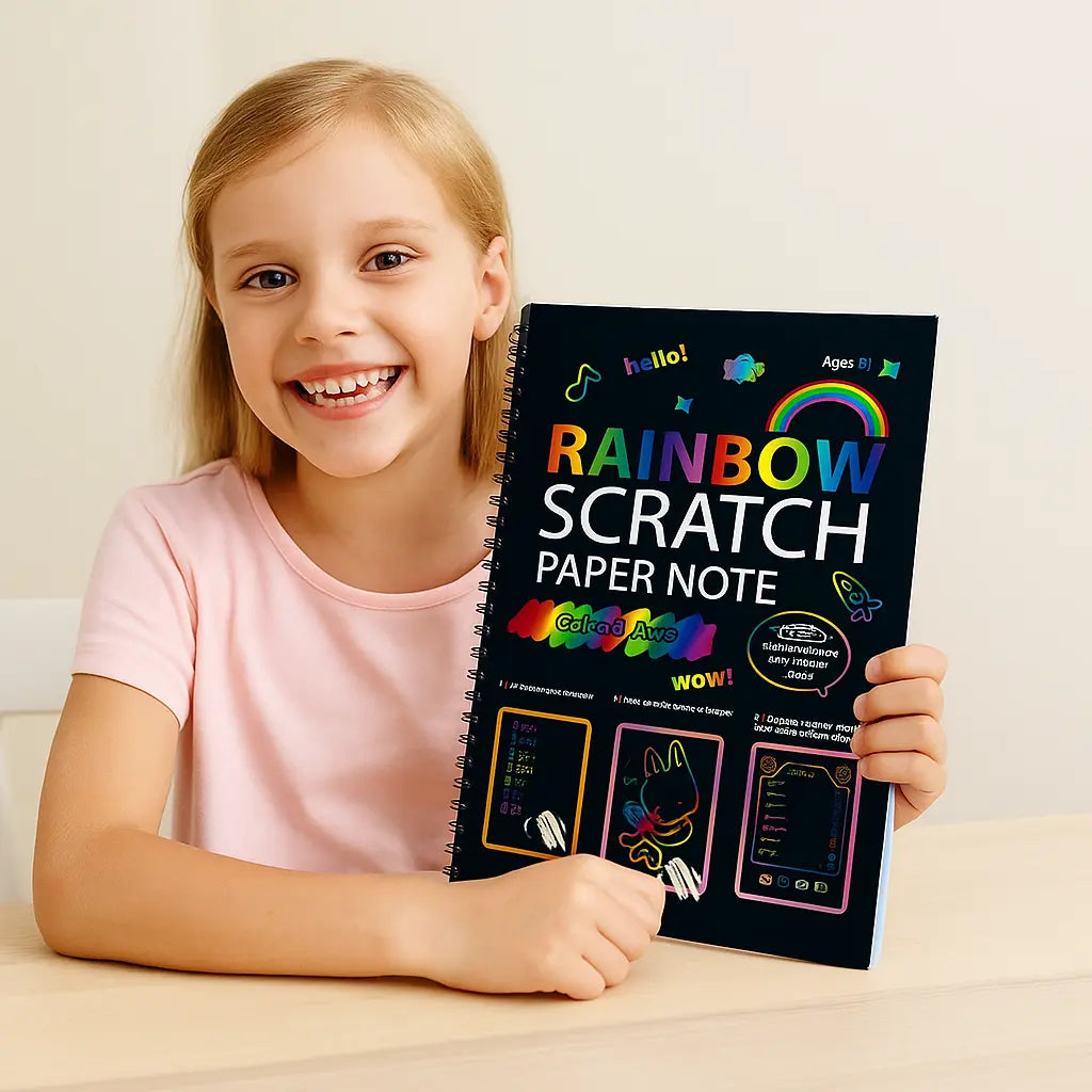 Magical Rainbow Scratch Paper My Store