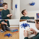 Remote-Controlled Wall-Crawling Creature – RC Spider/Lizard for Walls & Ceilings My Store