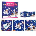 Magnetic Montessori Puzzle Book My Store