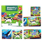 Magnetic Montessori Puzzle Book My Store