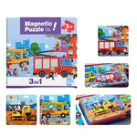 Magnetic Montessori Puzzle Book My Store