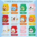 Educational Montessori Animal Stacking Set Construction Toy My Store