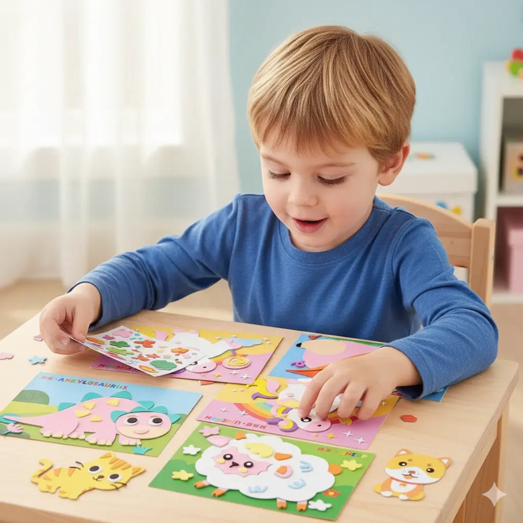 Creative Sticker Craft Set for Children My Store