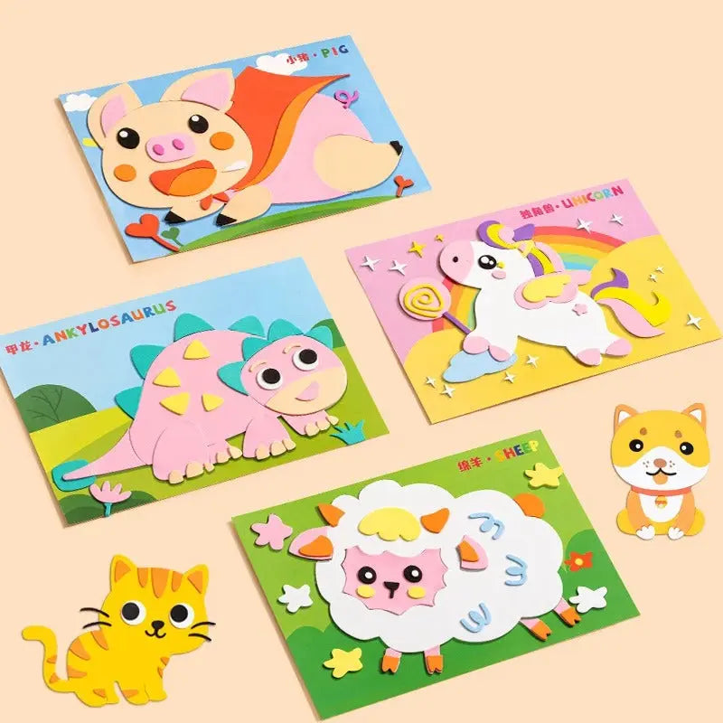 Creative Sticker Craft Set for Children My Store