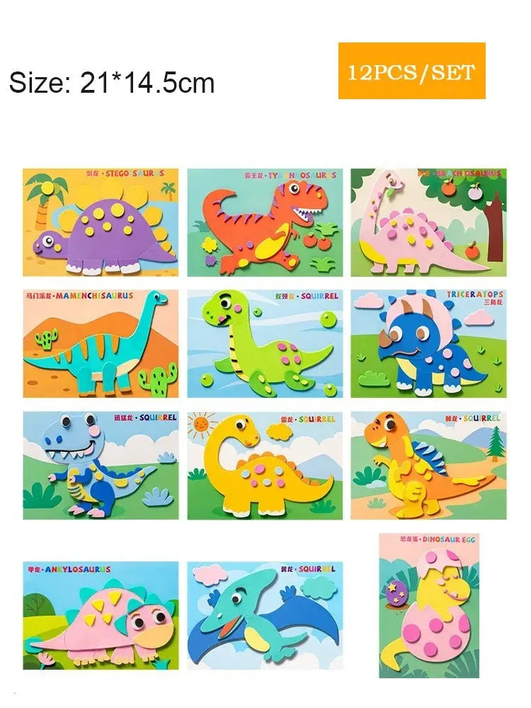 Creative Sticker Craft Set for Children My Store