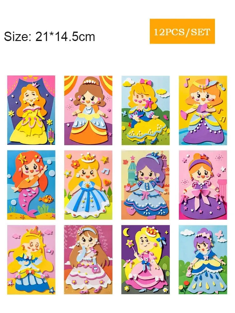 Creative Sticker Craft Set for Children My Store