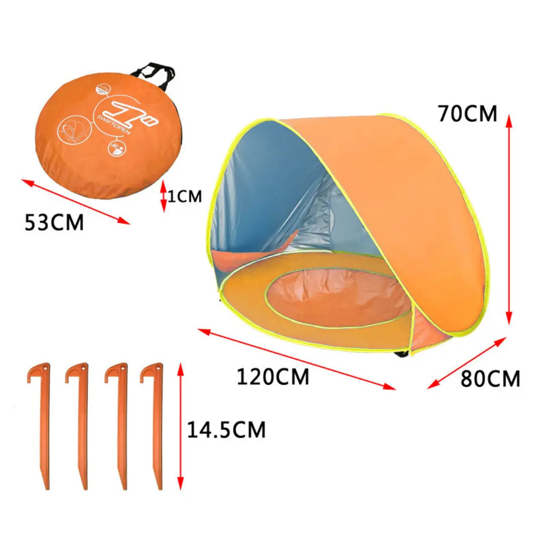 Children's Beach Tent with Pool My Store