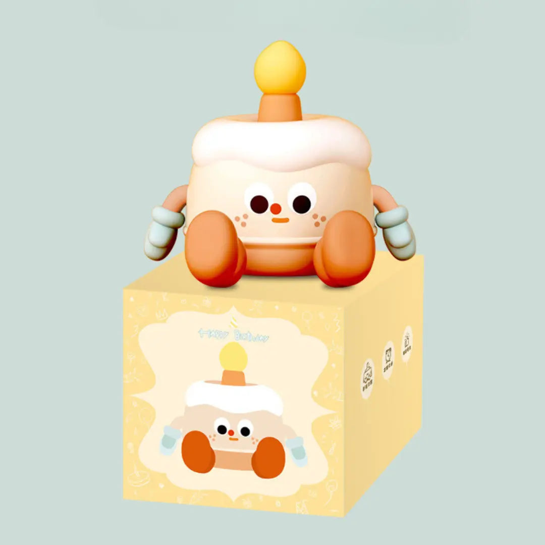 Cute Birthday Cake Night Light My Store