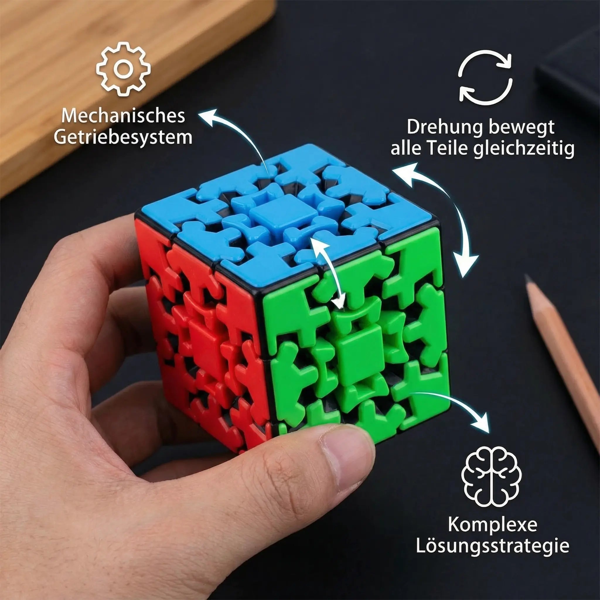 Gear Cube 3×3×3 – Mechanical Logic Game My Store