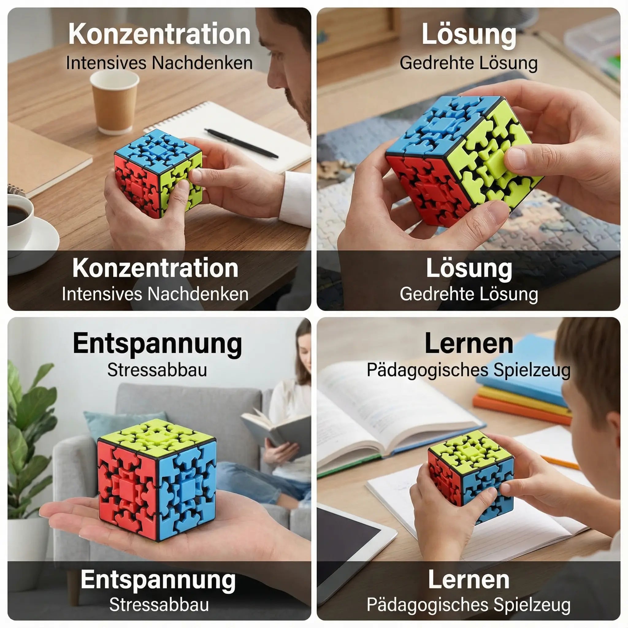 Gear Cube 3×3×3 – Mechanical Logic Game My Store