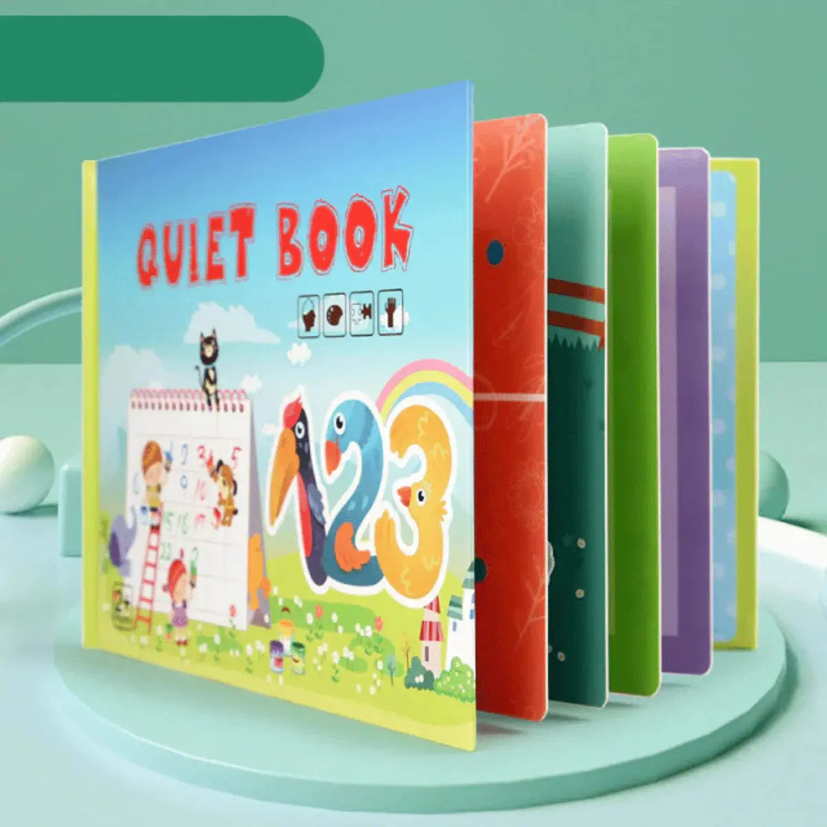 Activity Book for Play and Learning – Promotes Fine Motor Skills and Creativity My Store